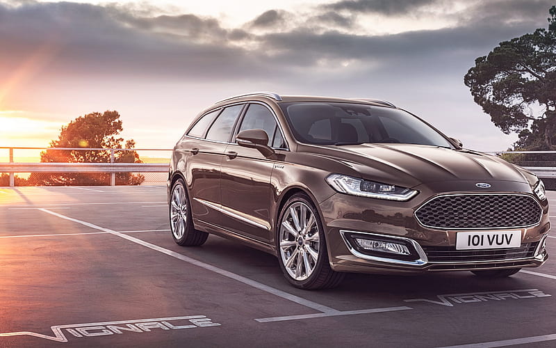twee Onschuld Zee Ford Mondeo, 2016, Vignale, Turnier, wagon, American cars, brown Mondeo,  Ford, HD wallpaper | Peakpx