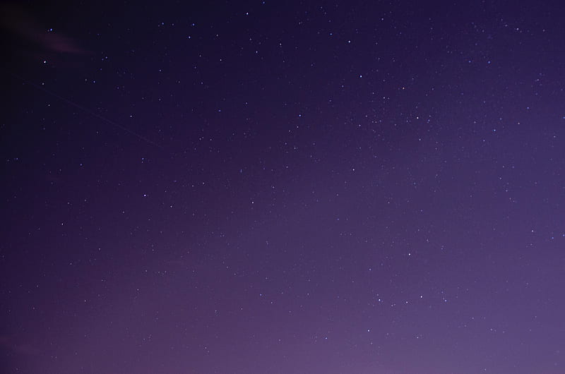 Starry Purple Sky , stars, sky, nature, simple-background, HD wallpaper