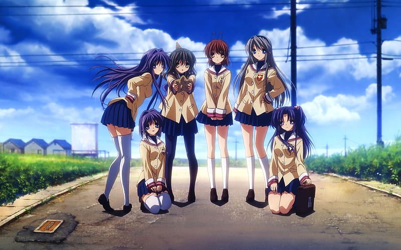 Anime Clannad 4k Ultra HD Wallpaper