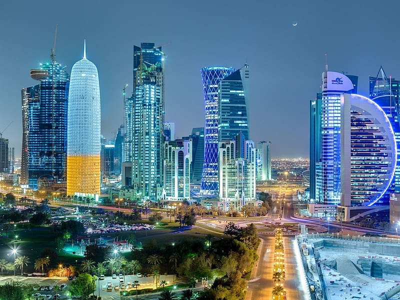 Cities, Doha, HD wallpaper