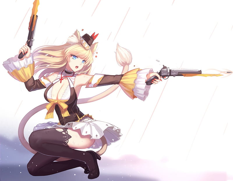 anime with guns and magic