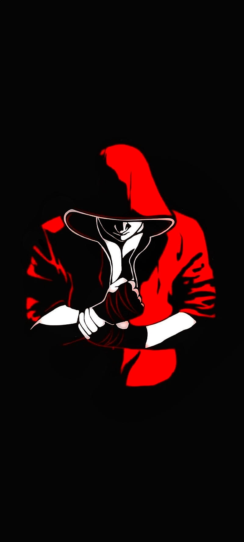 Fighter, amoled, red and black, HD phone wallpaper | Peakpx