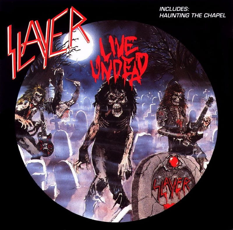 Slayer, Slay, Live Undead, Metal, HD wallpaper