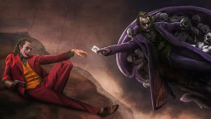 Two Of Joker Joker, HD wallpaper