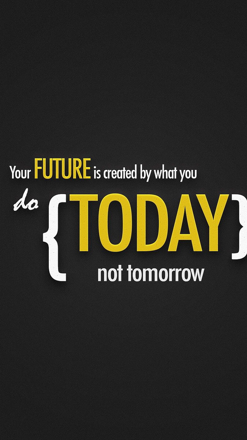 Your Future, english, quotes, inspirational, motivation, HD phone ...