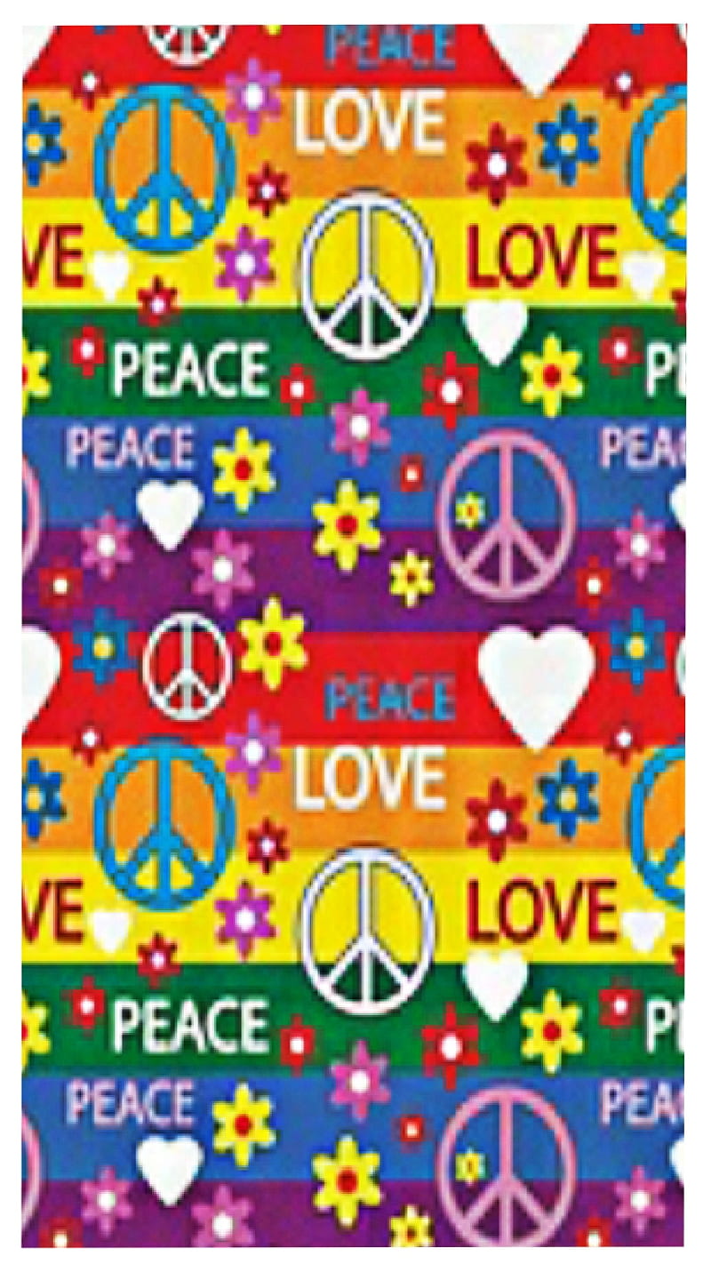 Peace Baby, abstract, art, friend, love, peace, pop, seventies, smiley faces, HD phone wallpaper