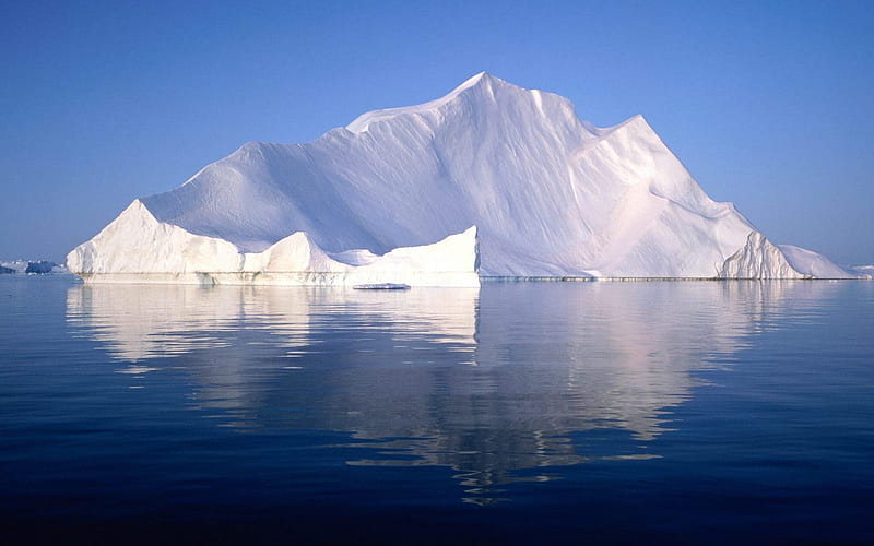 Iceberg, oceans, cool, artic, nature, white, winter, HD wallpaper