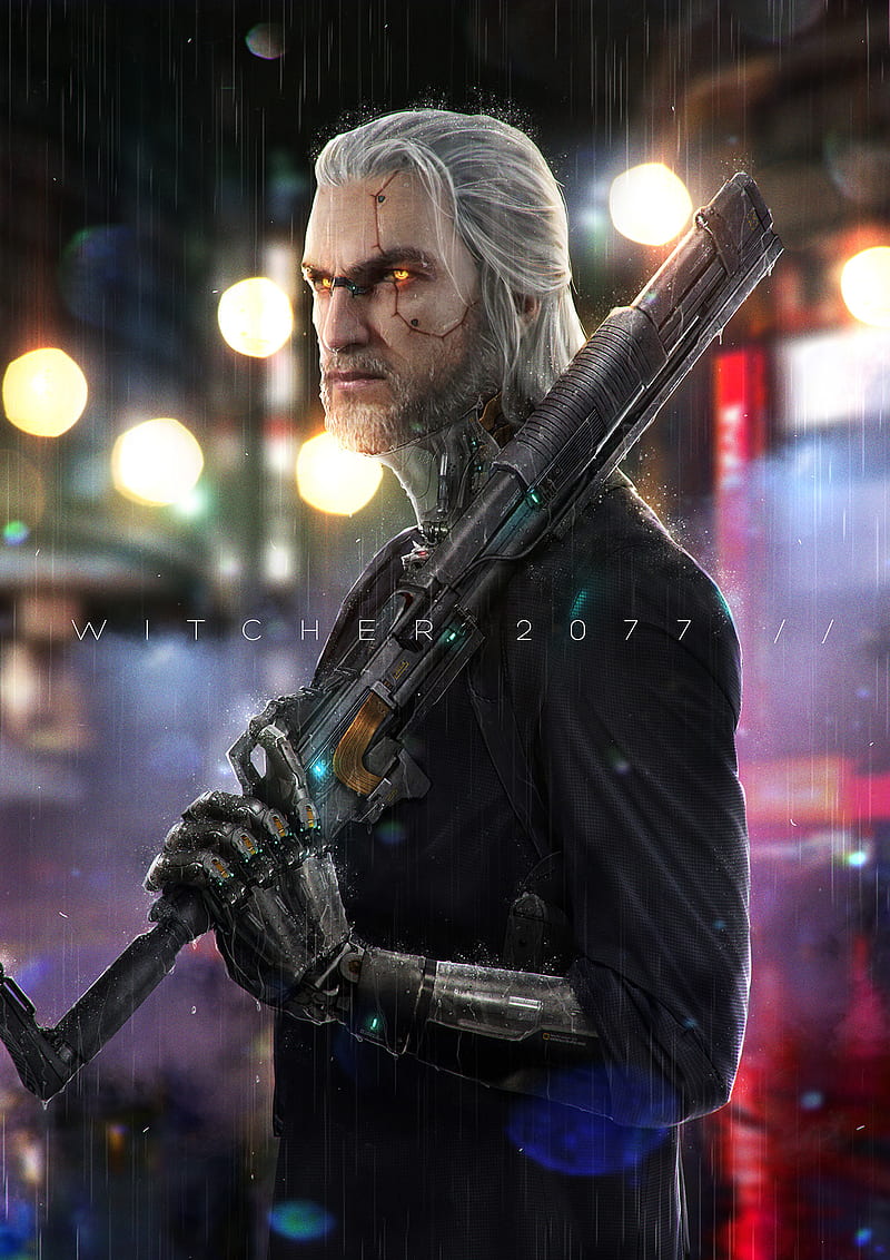 Cyberpunk 2077 Geralt 4K Wallpaper #5.1345