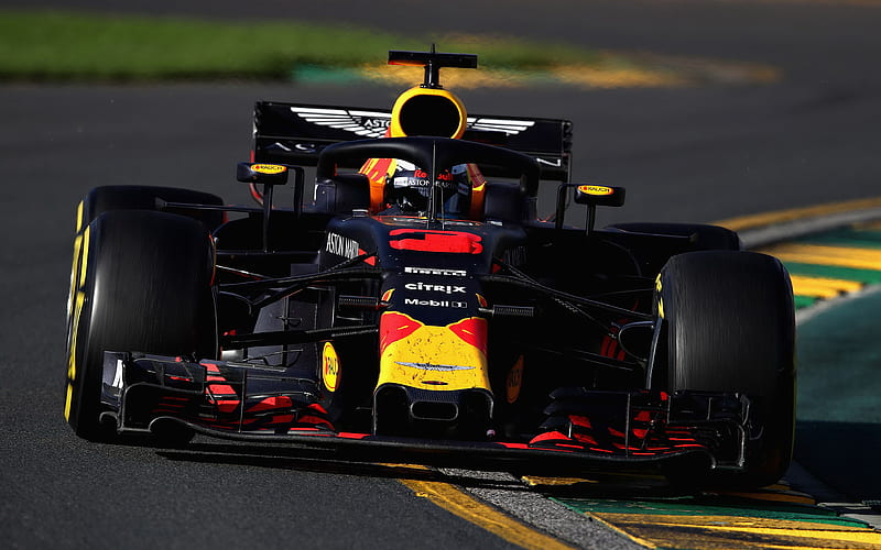 Daniel Ricciardo, Red Bull Racing, Red Bull RB14 Formula 1, Australian ...