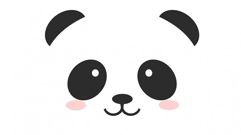 Cute Panda Face, panda, cute, face, HD wallpaper | Peakpx