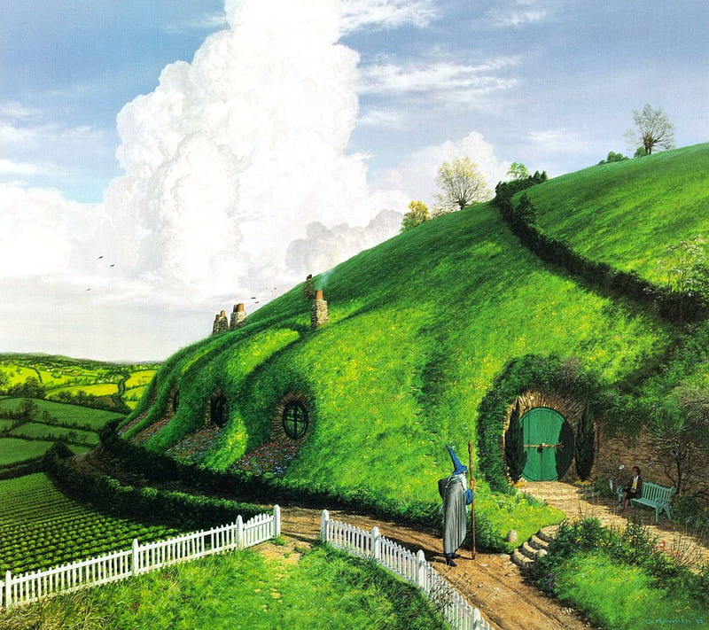 4558080 The Lord of the Rings interior house Bag End The Shire  Rare  Gallery HD Wallpapers