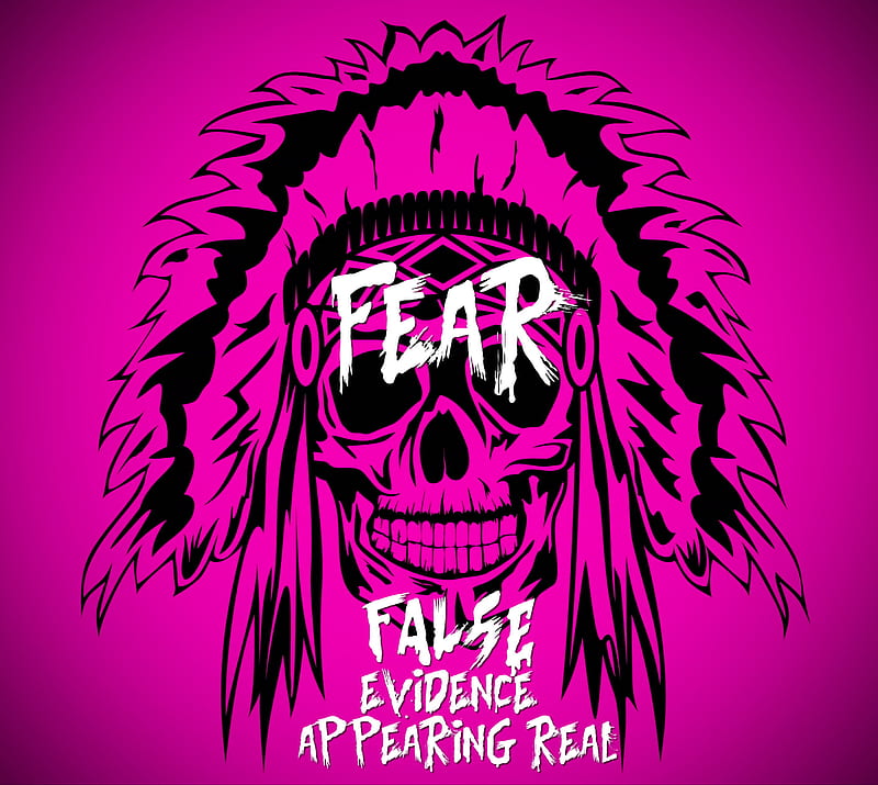 Fear, appearing, evidence, false, real, skull, HD wallpaper