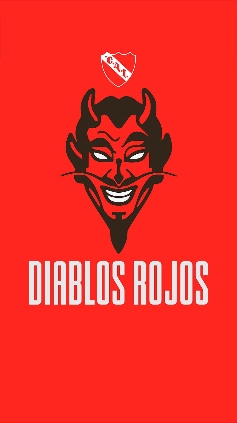 Diablos rojos, argentina, football, independiente, reydecopasred, HD phone wallpaper