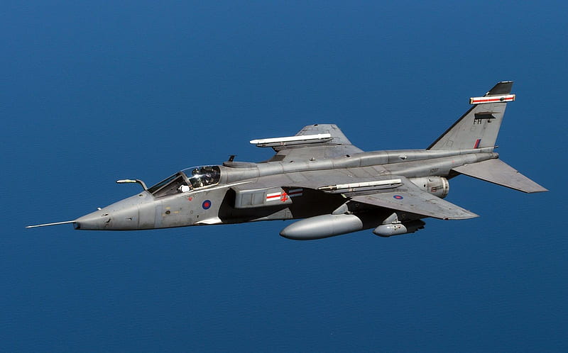 Sepecat Jaguar, royal air force, raf, jet, jet fighter, HD wallpaper