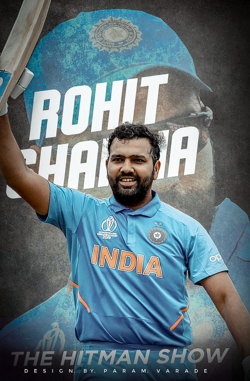 Rohit Sharma, cricket, hitman, rohitman, HD phone wallpaper