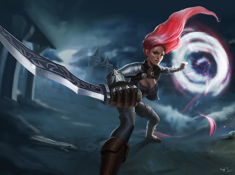 Live Wallpaper-Katarina (League of Legends) by Asinjuasflora on DeviantArt