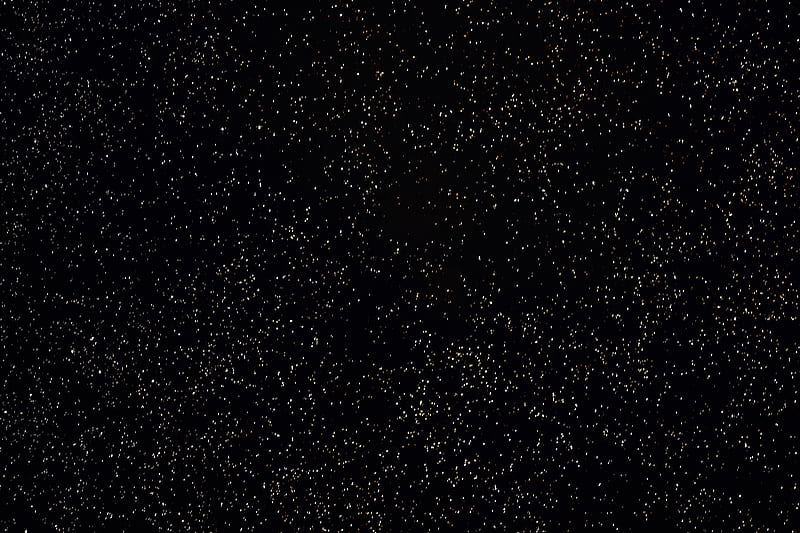 starry sky, stars, dots, black, HD wallpaper