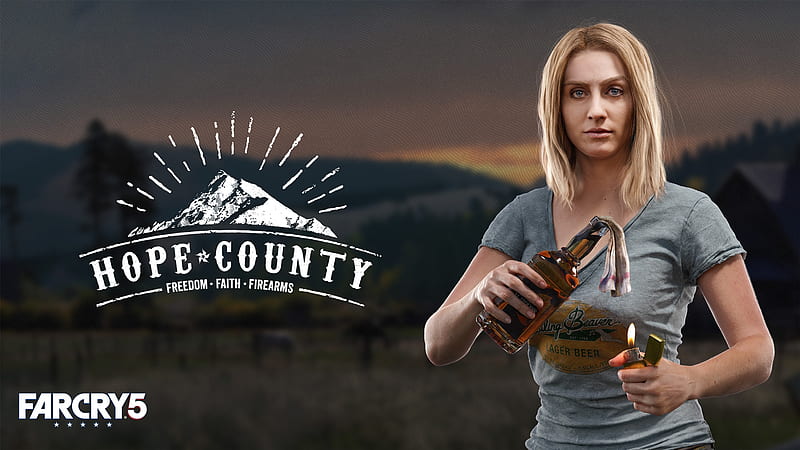 Far Cry 5 - Mary May Fairgrave, Montana, Far Cry, video game, game, Far Cry 5, gaming, Mary May Fairgrave, Fictional, realistic, open world, USA, Ubisoft, FCV, America, Far Cry V, FC5, Hope County, roam, FC, Project At Edens Gate, US, HD wallpaper