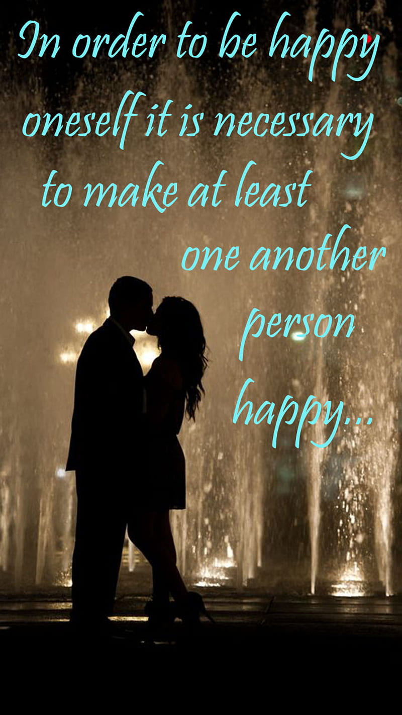 Love Quote, couple, cute, kiss, love, quote, HD phone wallpaper | Peakpx