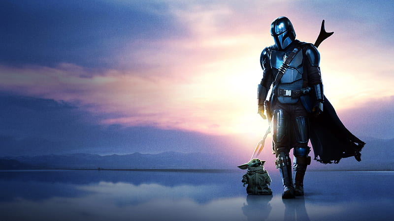 The Mandalorian and The Child, HD wallpaper