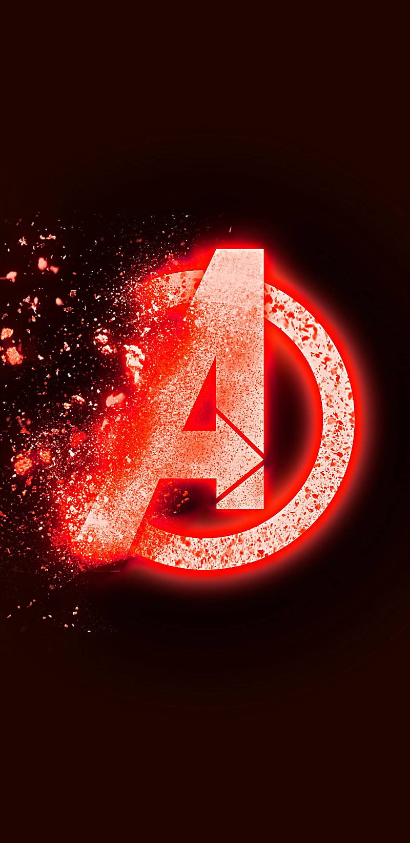 Avengers logo, avengers, HD phone wallpaper