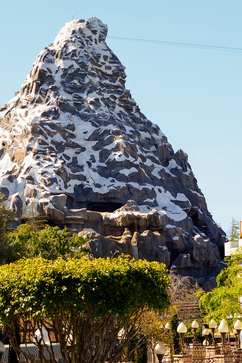 Matterhorn, disneyland, HD phone wallpaper