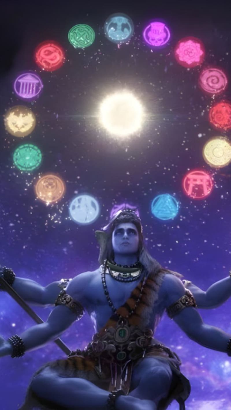 Smite Shiva, Universe Background, lord, god, mahadev, HD phone ...