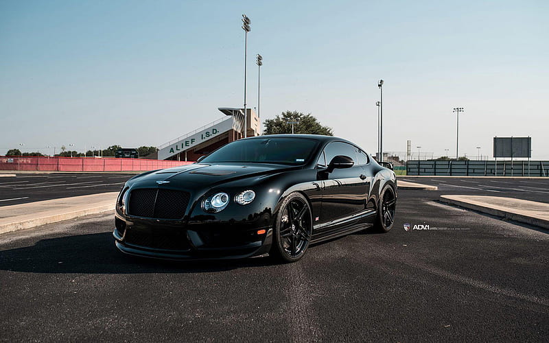 EVS Motor, tuning, 2018 cars, Bentley Continental GT3-R, ADV1 Wheels, supercars, ADV1, Bentley, HD wallpaper