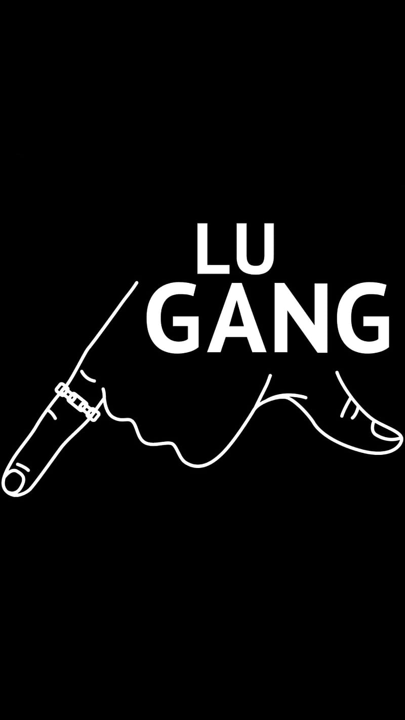 Lu Gang black, guf, lugang, HD phone wallpaper
