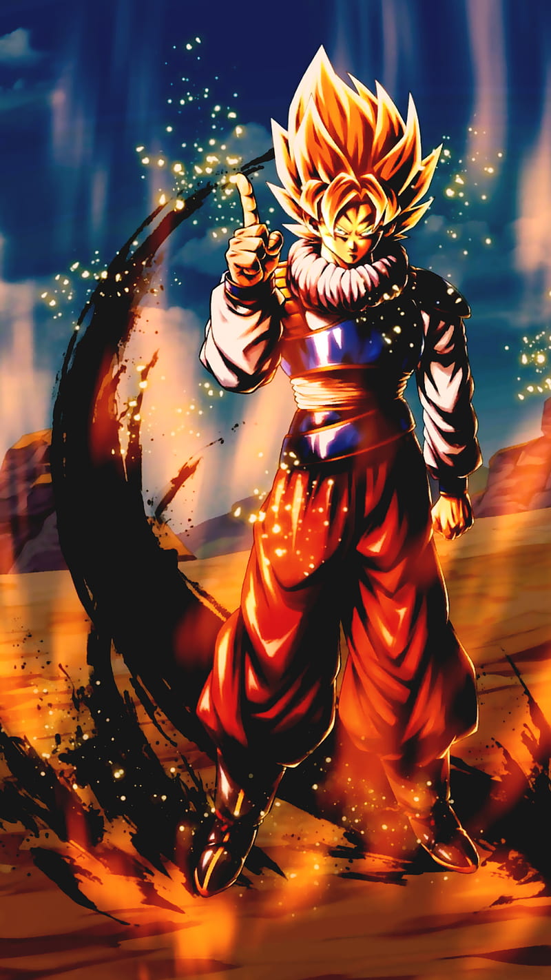 Goku, anime art, glowing eyes and hair, , , background, bd1f8f, Goku Art HD  wallpaper | Pxfuel