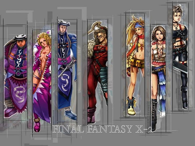 final fantasy x 2 characters