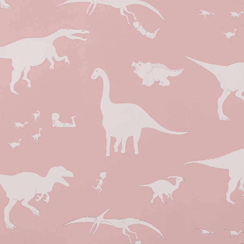 Pink Dinosaur Samples, Dinosaur Print, HD phone wallpaper