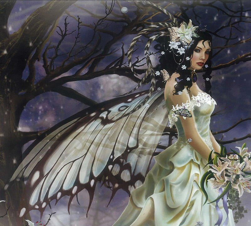 Dec Fairy, 3d, fantasy, fairy, other, HD wallpaper