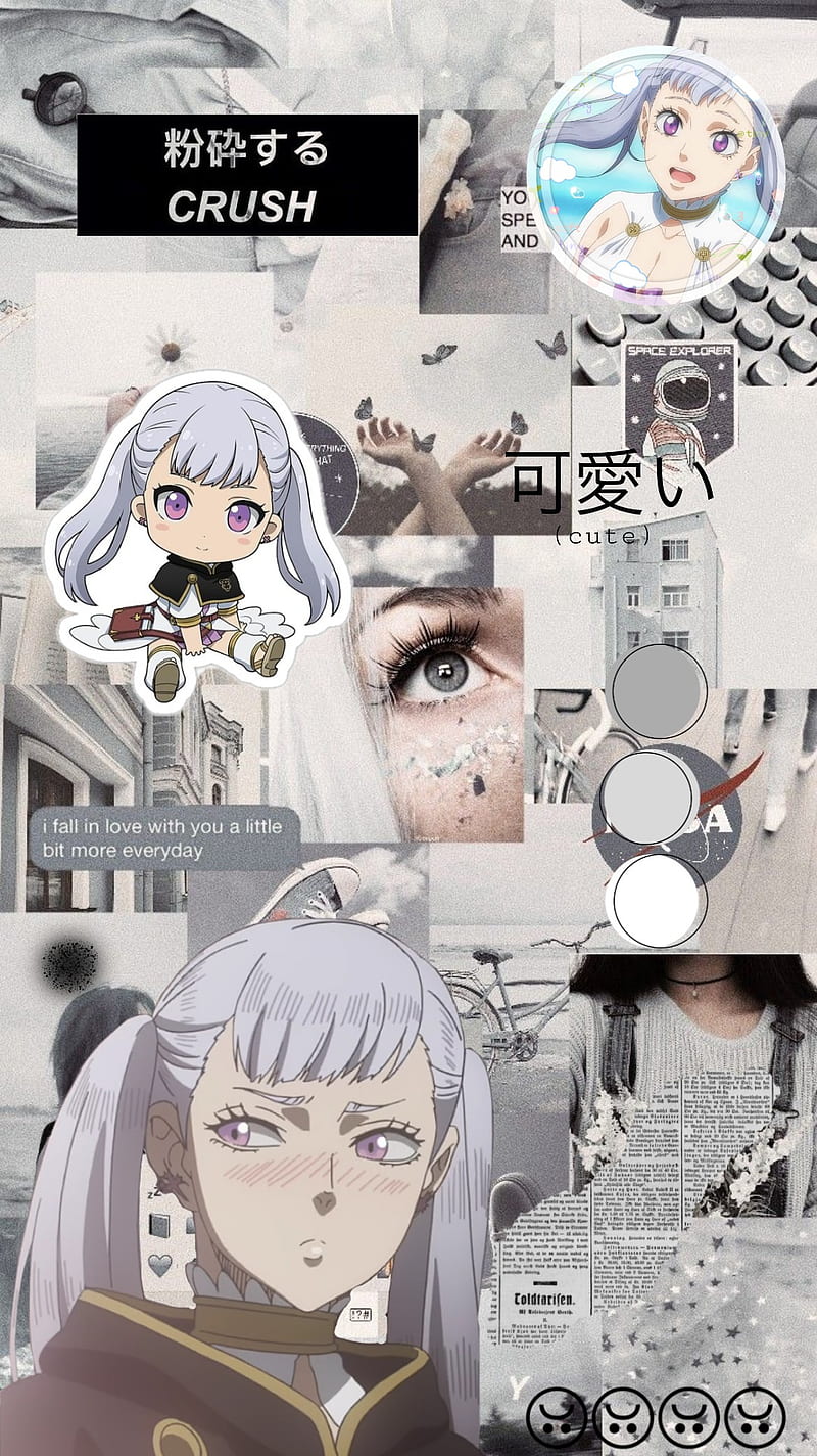 Noelle Silva wallpaper lockscreen  Black clover  Personagens de anime  Animes wallpapers Olhos de anime