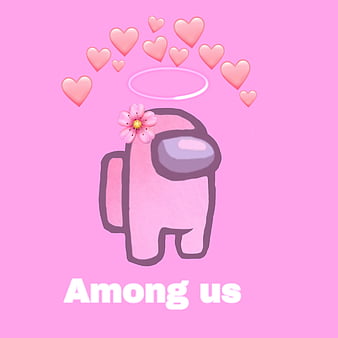 Among Us Character Fall in Love Sticker  Sticker Mania