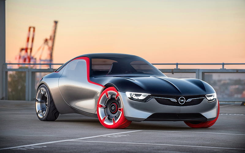 opel gt, sports coupe, 2016, cars of future, HD wallpaper
