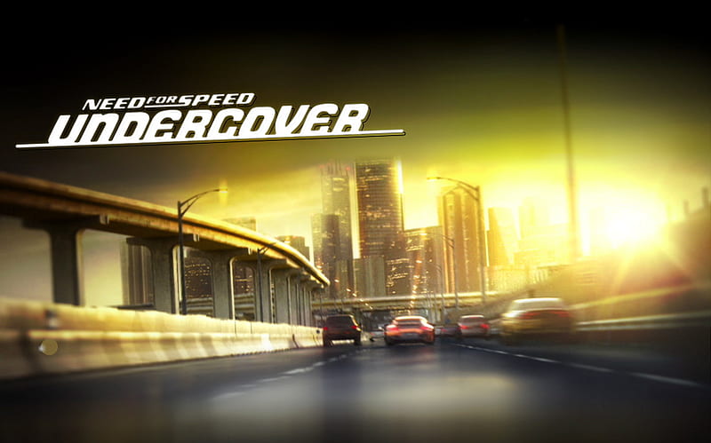 Need For Speed Undercover, sun, need for speed, road, reflecting, HD wallpaper