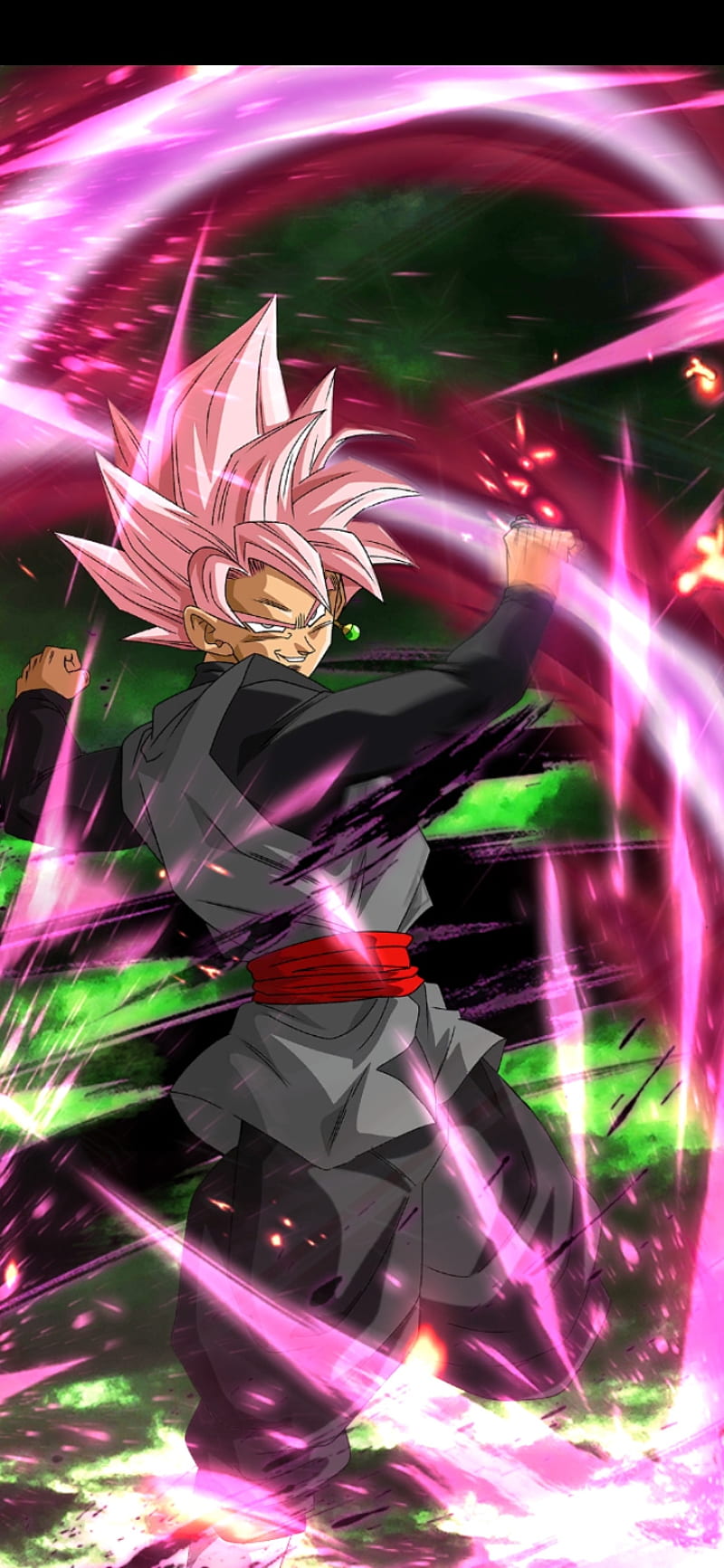 Goku Black ssj Rose  Dragon ball wallpapers, Dragon ball wallpaper iphone,  Anime dragon ball super