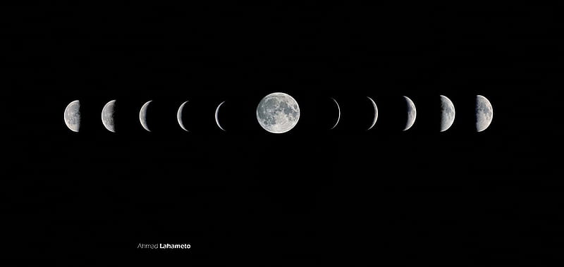 the moon, black, blanc, carbon, logo, minimalism, noir, one, pure, sphere, HD wallpaper