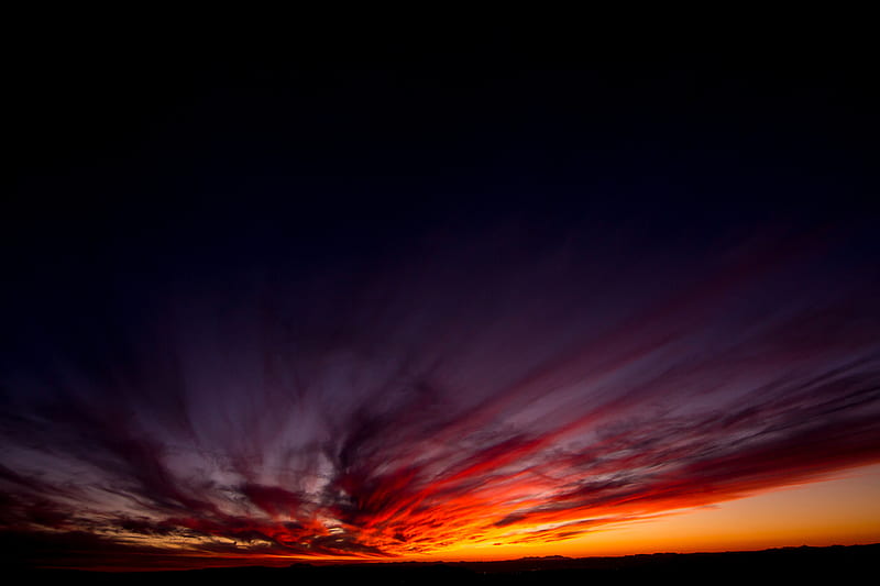Dark Sunset Evening, sunset, evening, sky, dark, nature, HD wallpaper |  Peakpx