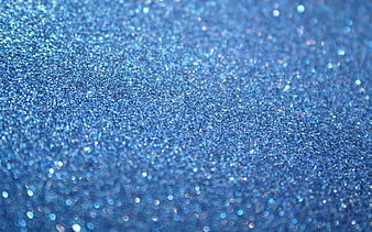 blue glittering background, blue glitter texture, close-up, sparkles, blue glittering texture, glitter textures, glitter backgrounds, HD wallpaper
