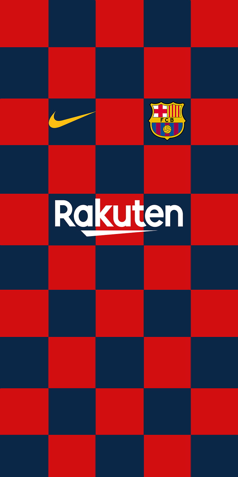 barcelona new season, 2019, 2020, barca, forma, kareli, kit, nike, rakuten, yeni sezon, HD phone wallpaper