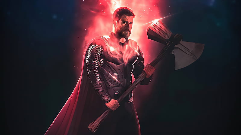 Thor Reality Stone , thor, superheroes, artwork, artist, HD wallpaper