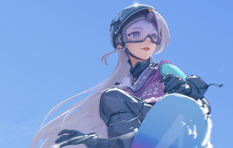 Anime as Tracer Overwatch wearing snowboard mask, | Stable Diffusion |  OpenArt-demhanvico.com.vn
