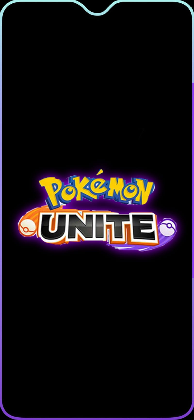 Pokémon Unite!, border, iPhone, pokemon border, xiaomi, samsung, one plus, Pokémon Unite, motorola, pokemon logo, one plus 6, HD phone wallpaper
