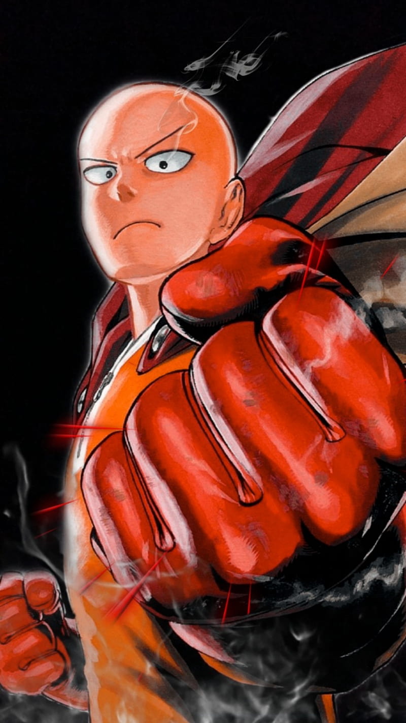 Anime One-Punch Man, Saitama (One-Punch Man), 1080x1920 Phone HD Wallpaper