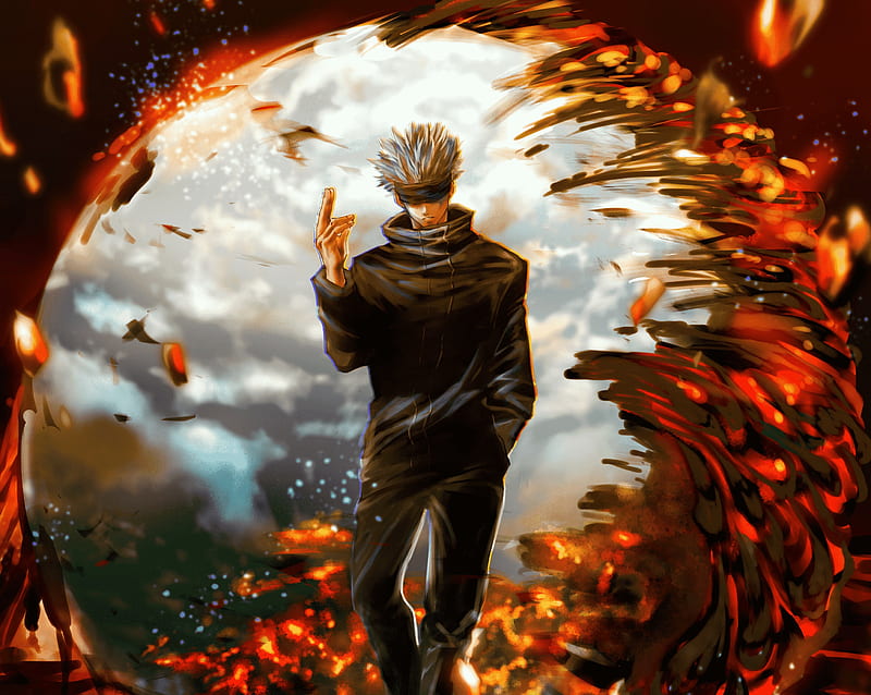 This is a wallpaper i made of Gojo on wallpaper engine for desktop. Music  is Jujutsu Kaisen - Gojo Theme (Best HQ Remix) By Styzmask on . : r/ JuJutsuKaisen