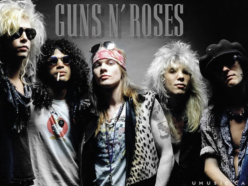 guns n roses, guns, roses, music, band, HD wallpaper