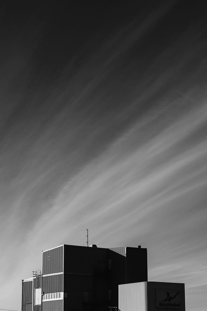 Buildings, edges, black and white, HD phone wallpaper | Peakpx