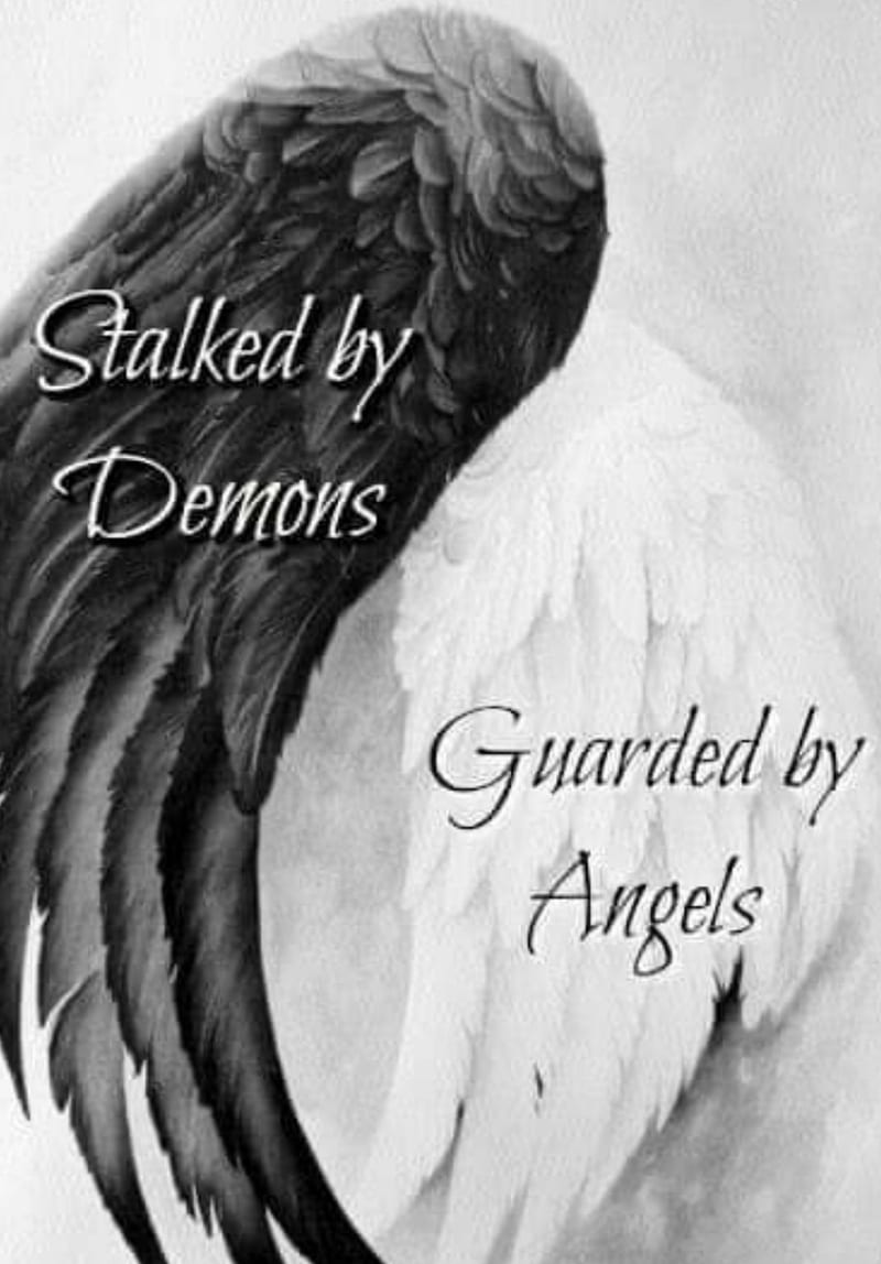 Guarded, angels, demons, wings, HD phone wallpaper